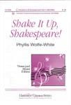 Shake It up, Shakespeare! Three-Part Mixed choral sheet music cover